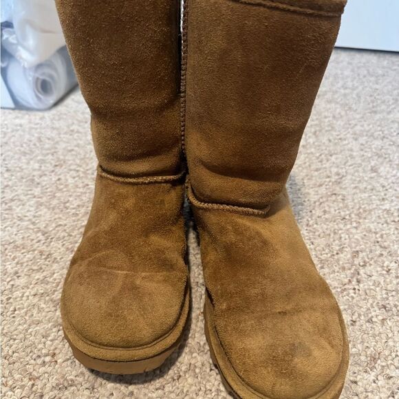 BearPaw Tan Combat & Moto Boots - Picture 10 of 12